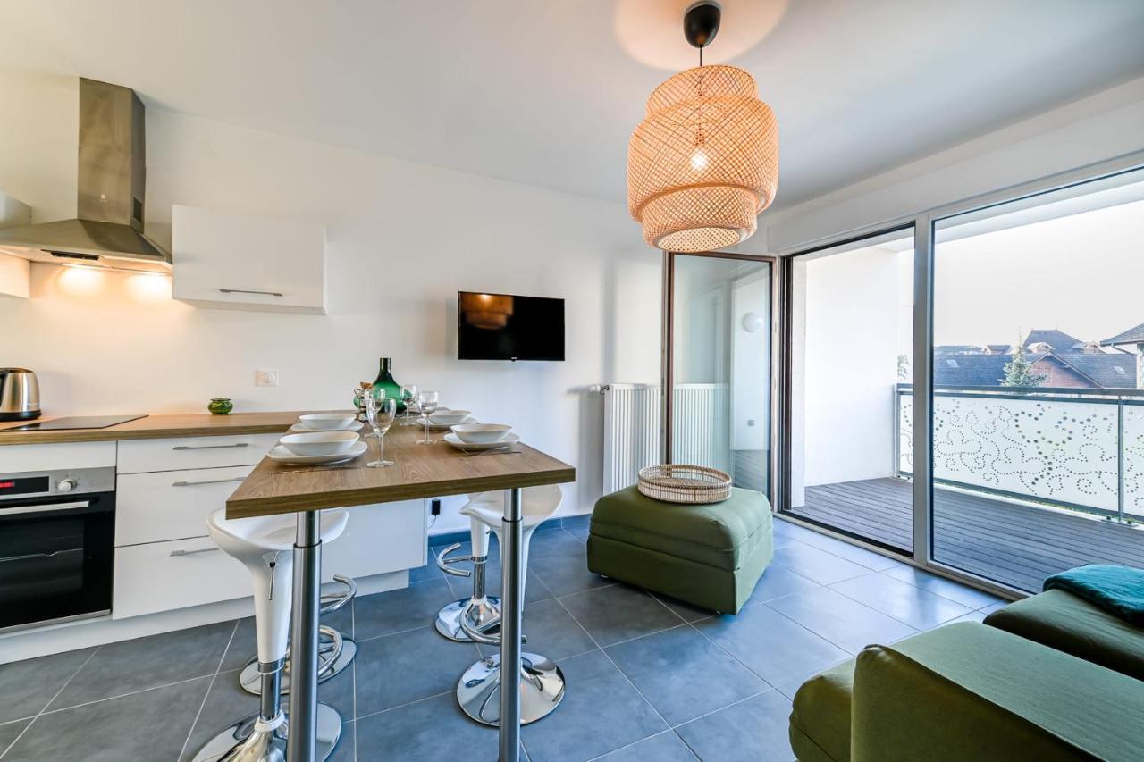 Stella Verde 3 - 2 Rooms New With Balcony & Garage อานซี ภายนอก รูปภาพ